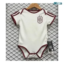 Camiseta España Visitante Mundial 2026 Blanco Baby 2 Estrellas