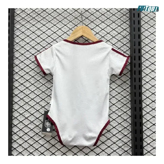 Camiseta España Visitante Mundial 2026 Blanco Baby 2 Estrellas