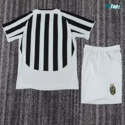 Camiseta Juventus Local 2003/2004 Blanco/Negro Niño Kit Retro