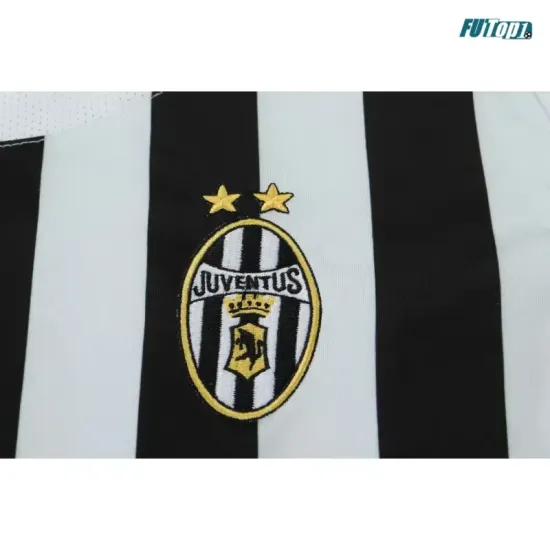 Camiseta Juventus Local 2003/2004 Blanco/Negro Niño Kit Retro