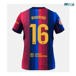 Camiseta RODRIGO 16 Barcelona Local 2026/2027 Rojo/Azul La Liga