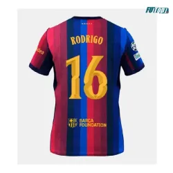 Camiseta RODRIGO 16 Barcelona Local 2026/2027 Rojo/Azul UCL