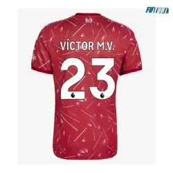 Camiseta VÍCTOR M.V. 23 Liverpool Local 2026/2027 Rojo Premier League