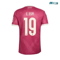 Camiseta C. ESPÍ 19 Real Madrid Alternativo 2026/2027 Rosa con Parche HP