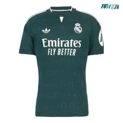 Camiseta C. ESPÍ 19 Real Madrid Visitante 2026/2027 Verde Oscuro con Parche HP