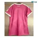 Camiseta Real Madrid Alternativo 2026/2027 Rosa Mujer con Parche HP