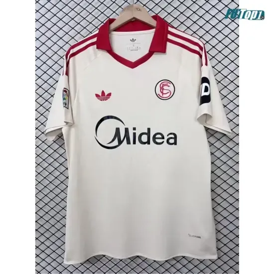 Camiseta Sevilla FC 2026/2027 Blanco Retro