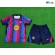 Camiseta Barcelona Local 2026/2027 Versión Jugador Azul/Rojo Niño Kit