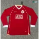 Camiseta Manchester United Local 2006/07 ML Rojo Retro