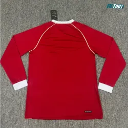Camiseta Manchester United Local 2006/07 ML Rojo Retro