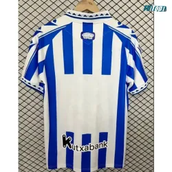 Camiseta Real Sociedad 2025/2026 Azul/Blanco Retro