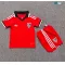 Camiseta Sevilla FC Visitante 2026/2027 Rojo Niño Kit con Parche La Liga