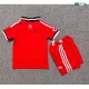 Camiseta Sevilla FC Visitante 2026/2027 Rojo Niño Kit con Parche La Liga