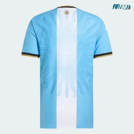 Camiseta Argentina 2026 Messi Edición Despedida Azul/Blanco