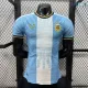 Camiseta Argentina 2026 Messi Edición Despedida Versión Jugador Azul/Blanco
