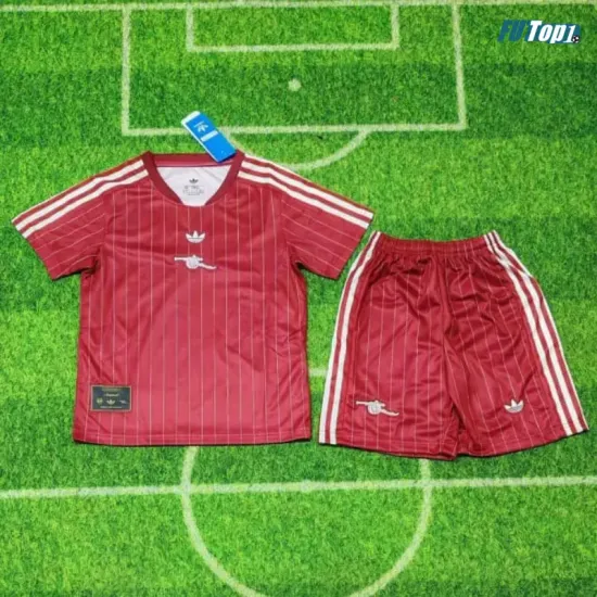 Camiseta Arsenal 2026/2027 Rojo Niño Kit Retro