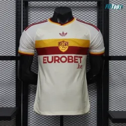 Camiseta AS Roma Visitante 2026/2027 Versión Jugador Blanco
