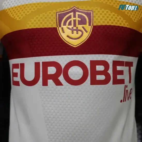 Camiseta AS Roma Visitante 2026/2027 Versión Jugador Blanco