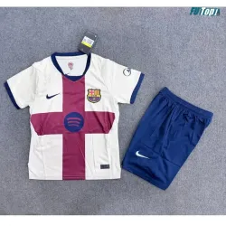 Camiseta Barcelona 4th 2026/2027 Beige Niño Kit