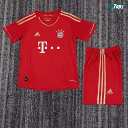 Camiseta Bayern Múnich Local 2012/2013 Rojo Niño Kit Retro