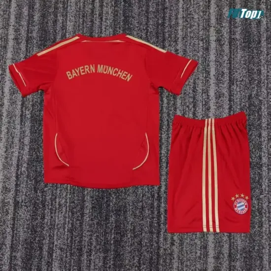 Camiseta Bayern Múnich Local 2012/2013 Rojo Niño Kit Retro