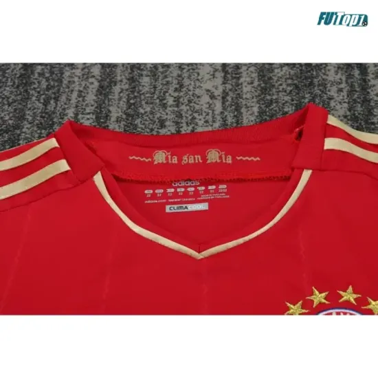 Camiseta Bayern Múnich Local 2012/2013 Rojo Niño Kit Retro