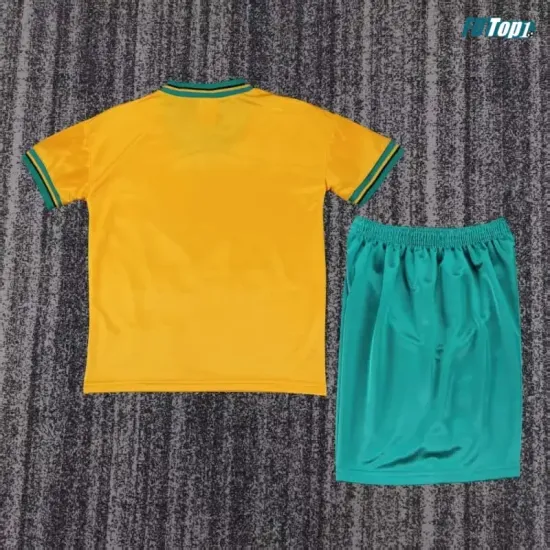 Camiseta Bayern Munich Visitante 1993/95 Amarillo Niño Kit Retro