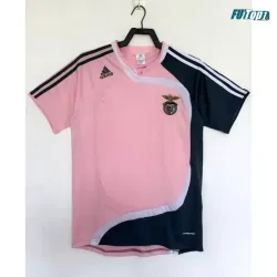 Camiseta Benfica Visitante 2007/2008 Rosa Retro