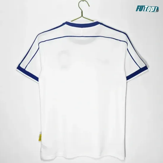 Camiseta Brasil 1998 Blanco Retro