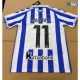 Camiseta GUEDES 11 Real Sociedad 2025/2026 Azul/Blanco Retro