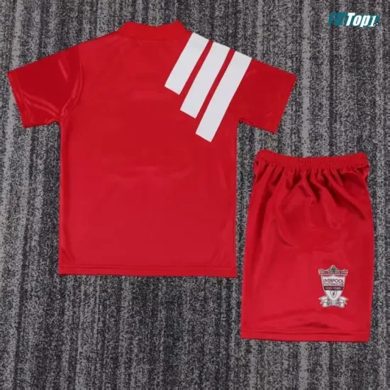 Camiseta Liverpool Local 1992/93 Rojo Niño Kit Retro