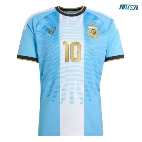 Camiseta MESSI 10 Argentina 2026 Edición Despedida Azul/Blanco