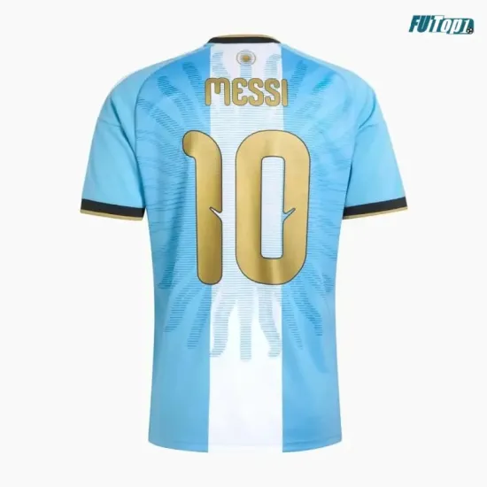 Camiseta MESSI 10 Argentina 2026 Edición Despedida Azul/Blanco