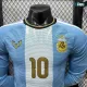 Camiseta MESSI 10 Argentina 2026 Edición Despedida ML Versión Jugador Azul/Blanco