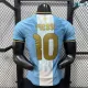 Camiseta MESSI 10 Argentina 2026 Edición Despedida Versión Jugador Azul/Blanco