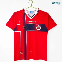 Camiseta Noruega Local 1998 Rojo Retro