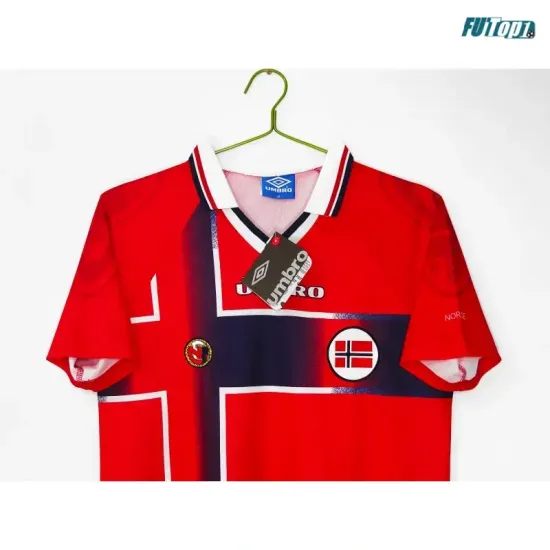 Camiseta Noruega Local 1998 Rojo Retro