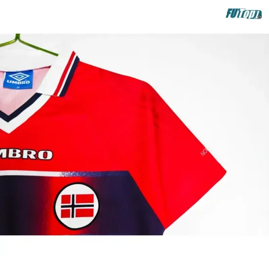 Camiseta Noruega Local 1998 Rojo Retro