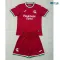 Camiseta Real Sociedad Alternativo 2026/2027 Rojo Niño Kit con Parche La Liga