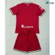 Camiseta Real Sociedad Alternativo 2026/2027 Rojo Niño Kit con Parche La Liga