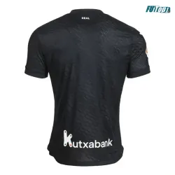 Camiseta Real Sociedad Visitante 2026/2027 Negro con Parche La Liga