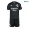 Camiseta Real Sociedad Visitante 2026/2027 Negro Niño Kit con Parche La Liga