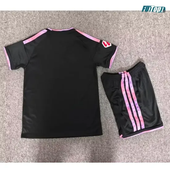 Camiseta Sevilla FC Alternativo 2026/2027 Negro Niño Kit con Parche La Liga