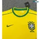 Camiseta Brasil Local 1998 ML Amarillo Retro