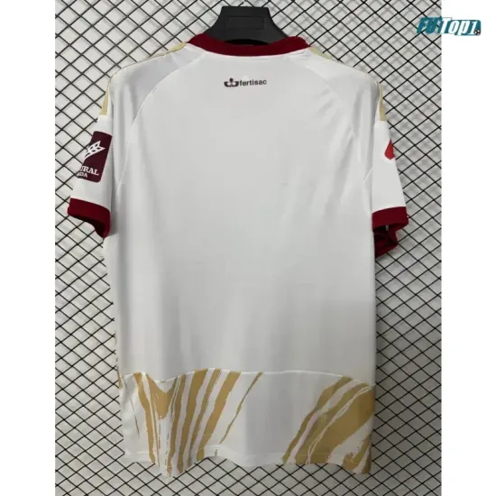 Camiseta Granada Alternativo 2026/2027 Blanco/Oro con Parche La Liga