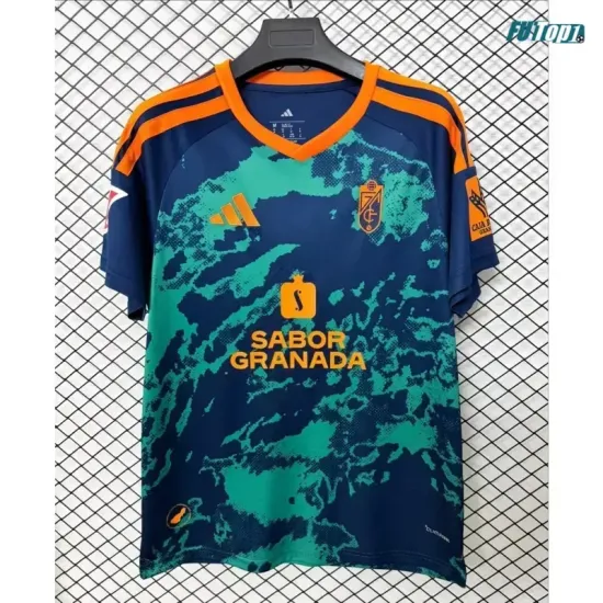 Camiseta Granada Visitante 2026/2027 Azul/Verde con Parche La Liga