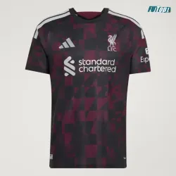 Camiseta Liverpool Alternativo 2026/2027 Negro/Rojo Oscuro