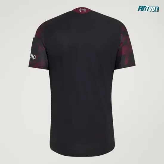 Camiseta Liverpool Alternativo 2026/2027 Negro/Rojo Oscuro