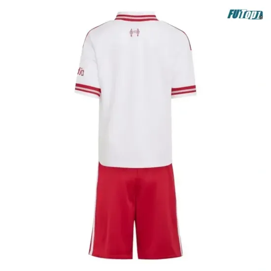Camiseta Liverpool Visitante 2026/2027 Blanco Niño Kit