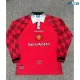 Camiseta Manchester United Local 1996/1998 ML Rojo Retro